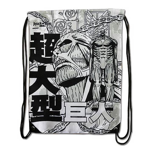 Attack on Titan Colossal Titan Drawstring Bag